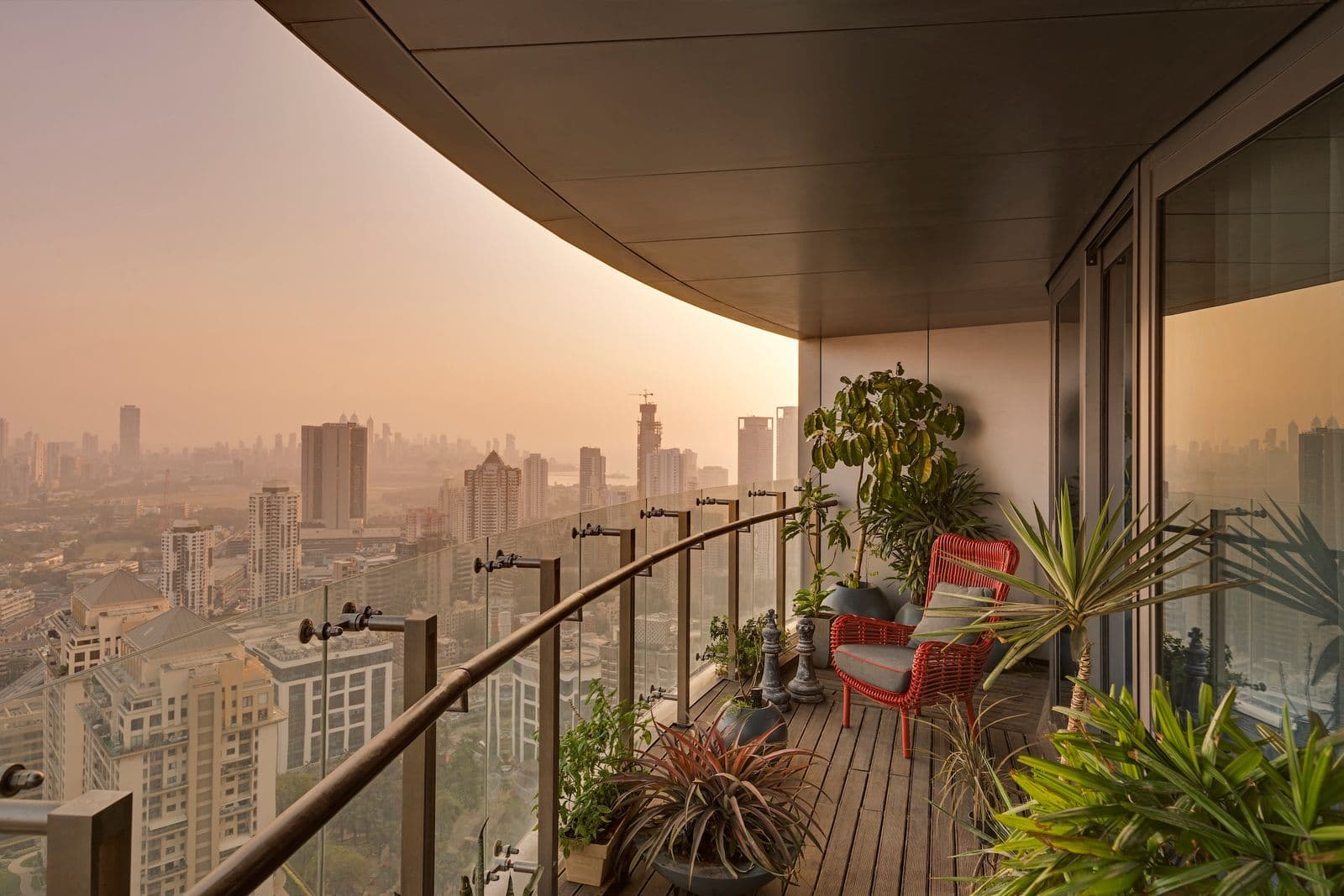 Navi Mumbai skyline view